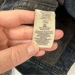 Free People Denim Hoodie Jacket With Grey Sweater Sleeve Womens Medium Jean Photo 10