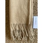 Liz Claiborne  Caramel Heather Cashmere Like Fringe Scarf Accessory NEW NWT O/S Photo 1