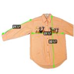 Vintage Halloween Embroidered Button Up Black Cat Pumpkin Moon Spooky‎ Sz Medium Orange Photo 3