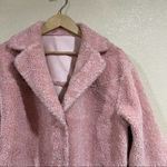 Opening Ceremony Pink Pearl Faux Fur Coat - FLAW Photo 2