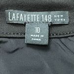 Lafayette 148 New York Women's Black Short Sleeve Sheath Dress Size 10 Photo 5