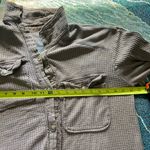 SO  Brown Button Down Shirt Classic Style Lightweight Sweater Collared SZ S Photo 10