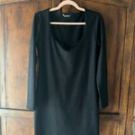 Stradivarius  Black Mini Dress with Long Sleeves XL Photo 4