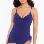 MAGICSUIT Put a Ring on it Willow One Piece Swimsuit size 14 Blue Photo 0