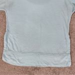 Aerie Women’s Oversized Summery Light Weight Crewneck Sweatshirt in Light Blue S Photo 3