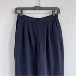 St. John  Basics Black Knit Stretch Pull On High Rise Pants Photo 1