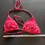LA Hearts  by PacSun Pink Triangle Halter Bikini Top Women’s Sz Small EUC Photo 4
