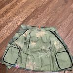 Chelsea & Violet  Camouflage Floral Military Style Utility Jacket size S Photo 5