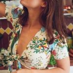 We Are HAH HAH All Tied Up Reversible Bikini Top Photo 0