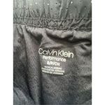 Calvin Klein NWT!  Performance Black Lime Volt Perforated Shorts w Pockets Small Photo 2