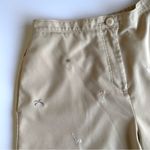 Coral Bay Golf Shorts Tan Embroidered Design Size 30 Sporty Lightweight Preppy Photo 5