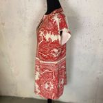 Madewell #100 Silk Asian Print Dress Photo 8