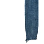 ZARA Womens Jeans Mid-Rise Skinny Ankle Frayed Hem Stone Washed Denim Blue 4 Photo 6