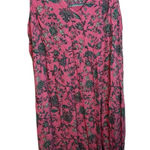 J. Jill Bohemian Pink Floral Maxi Dress Size XL Photo 0
