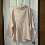 CHAPS NWT Pink/Tan Knit Drawstring Cowl Neck Pullover Sweater size 2X Photo 9