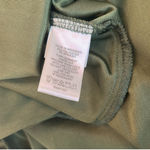 1. State  Midi Green Velvet Skirt Photo 7