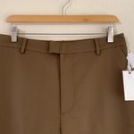 Good American // NWT Sepia Woven Trousers Photo 5