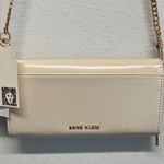 Anne Klein | Cream Clutch w/Gold Floral Accent ✨ Photo 4