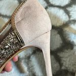 Gold and Silver Heels with Glittery Sparkle Size 8 Photo 1