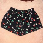 Colsie Christmas Holiday Winter Lights Cotton Boxer Shorts Size M Photo 2