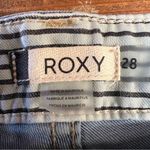Roxy Denim Cutoff Shorts Distressed Frayed Hem Blue Jean Festival Summer Size 28 Photo 7