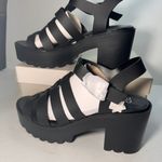 BP . Chunky Lug sole Platform Sandal street-style casual classic party summer Photo 2
