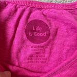 Life is Good Pink Tank Top Photo 2
