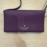 Kate Spade  Burgundy Crossbody wallet/iPhone bag Photo 2