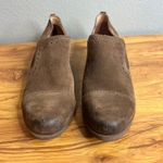 Korks Gertrude Short Suede Bootie Size 7.5 Brown Shootie Slip On Chelsea Casual Photo 2