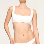 SKIMS New Bridal Silk Lingerie Corset Square Neck Top Ivory Size XS Photo 0