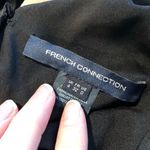 French Connection  Black Gold Beaded Cocktail Dress Photo 5