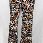 No Boundaries  Leopard Print Flare Pants – Juniors Plus XXL, Pull-On Style Photo 0