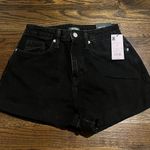 Wild Fable Black Denim Mom Shorts Photo 0