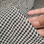 Honey Punch  Gingham Black White Romper Photo 7