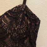 Jodi Kristopher  11 Black Cage-Back Lace Dress Photo 7