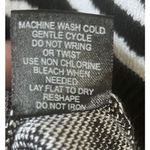 Say What? Say What? Zebra Black White Knitted Mini Strappy Dress S Photo 6