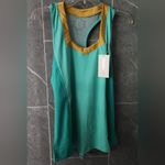 Crowned Athletics Teal Tank TopNWT Crowned Athletics Arabian Nights Teal Princes Green Size M Photo 1