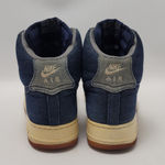 Nike Women's Air Force 1 High Top SE Denim Sneakers Binary Blue 860544-400 Sz 9 Photo 3