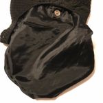 Crochet hobo shoulder bag black Photo 6