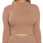 Naked Wardrobe  the nw collection long sleeve crop top - Coco Size M Photo 1