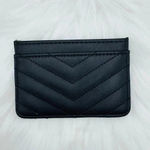 Black Love Heart Card Holder Photo 1