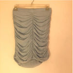 Princess Polly Zulu Light Blue Ruched Mini Skirt 8 Photo 7