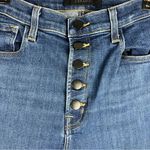 J Brand Lillie High-Rise Button Fly Skinny Jeans Highland Wash Size 28 Photo 6