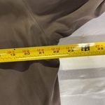 London Fog  Limited Edition Brown Trench Coat faux suede L full length retro Photo 13