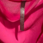 Red Lolly  bright pink sheer open front cover up size medium Photo 2