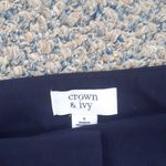 Crown & Ivy  Navy Pants SIZE 8 Photo 2