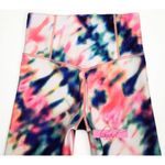 Athleta NEW Elation Tie-Dye 7/8 Tights Acid-Wash Colorful V-Back Skinny Pants XS Photo 5