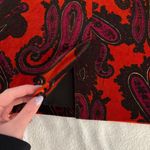 Talbots Red Velvet Pencil Skirt Photo 2