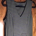 Spense Classic pinstripe dress NWOT Yellow Size 8 Photo 2
