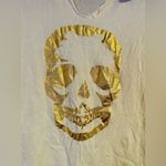 Zadig & Voltaire NWT  | Tunisian ML Foil Skull Shirt, Size M Photo 3